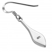 Black Onyx Sterling Silver Earrings - e398